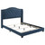 Sonoma Upholstered Bed Eastern King Blue