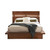 Winslow Eastern King Bed Panel Light Brown Wood