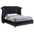 Barzini Queen Bed Black