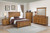 Brenner Queen Bed Wood Light Brown