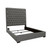 Camille Upholstered Bed Queen Gray