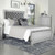 Eleanor Queen Bed Pearl Silver