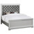 Eleanor Queen Bed Pearl Silver