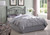 Evan Full / Queen Scroll Metal Headboard Black