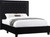 Hailey Queen Bed Black