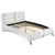 Jeremaine Upholstered Bed Queen White