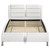 Jeremaine Upholstered Bed Queen White