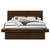 Jessica Queen Bed Brown