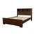 Jessica Queen Bed With Storage Headboard Brown