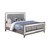 Leighton Queen Bed Pearl Silver