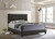 Mapes Upholstered Bed Queen Gray