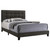 Mapes Upholstered Bed Queen Gray