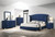 Melody Queen Bed Blue