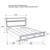 Miranda Queen Bed Black