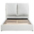 Queen Bed White