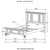 Sandy Beach Queen Panel Bed Black Wood