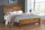 Sidney Queen Bed Brown Brown