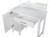 Elijah Vanity Set With Led Lights White