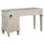 Vanity Desk Pearl Silver