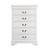 Louis Phillipe Chest White