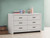 Brantford 6-Drawer Dresser Coastal White