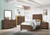 Brandon 4 Piece Twin Panel Bedroom Set Brown