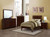 Serenity Twin Bed 5 Piece Set Brown
