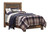 Sidney Twin Bed 4 Piece Set Brown