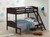 Arlo Twin over Full Bunk Bed Dark Brown