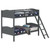 Arlo Twin over Twin Bunk Bed 64" Wood Gray