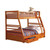 Ashton Twin Over Full 2-Drawer Bunk Bed Orange