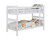 Chapman Twin Over Twin Bunk Bed White