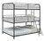 Garner Triple Triple Full Bunk Bed With Ladder Gray