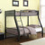 Meyers Twin over Full Bunk Bed Gray