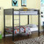 Meyers Twin over Twin Bunk Bed Gray