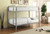 Morgan Twin over Twin Bunk Bed Silver