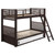 Oliver Twin over Twin Bunk Bed Brown