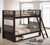 Oliver Twin over Twin Bunk Bed Brown