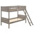 Ryder Twin over Twin Bunk Bed Gray