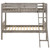 Ryder Twin over Twin Bunk Bed Gray