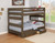 Wrangle Hill Full over Full Bunk Bed Brown