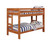 Wrangle Hill Twin over Twin Bunk Bed Light Brown