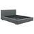 Gregory Full Bed Dark Gray