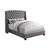 Pissarro Upholstered Bed Full Gray