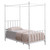 Betony Twin Canopy Bed White