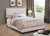 Boyd Upholstered Bed Twin Beige