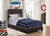 Dorian Upholstered Bed Twin Brown