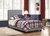 Dorian Upholstered Bed Twin Gray