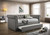 Kepner Tufted Upholstered Day Bed With Trundle Gray