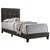 Mapes Upholstered Bed Twin Gray